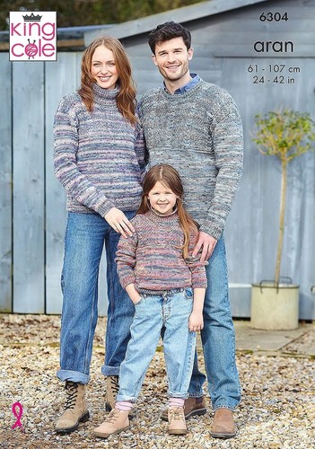 King cole aran knitting - aran,