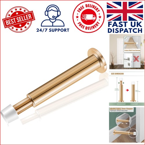 Gold wall mounted door - door, stop