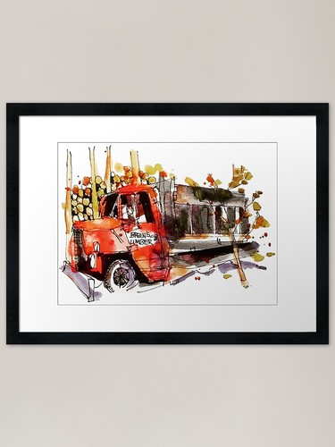 Retired truck the - retired, at