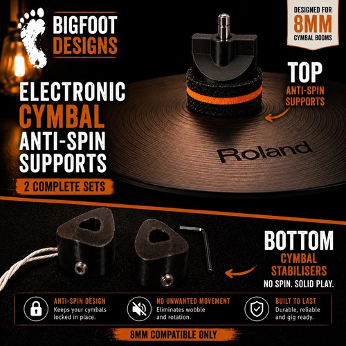 8mm electronic cymbal - 2,