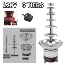 Commercial 6 Tiers Stainless