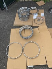 Tom 12” & 13” 16” Drum Hoops Rims.  5 lug or 6 lug. Pick Variation Tom Hoop Rim