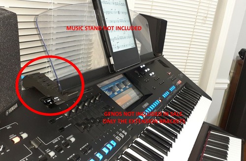 Music stand extensions - stand, for
