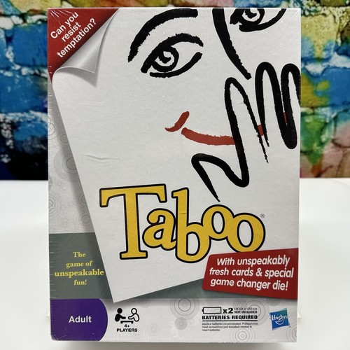 Taboo the game unspeakable - game, of