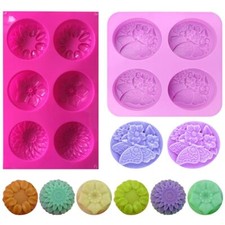 Flower cake mould soaps - cake,