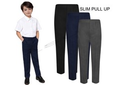 Boys Half Elasticated Waist