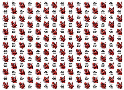 Spiderman personalised gift - personalised,