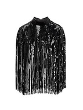 Zara Women’s Black FRINGED