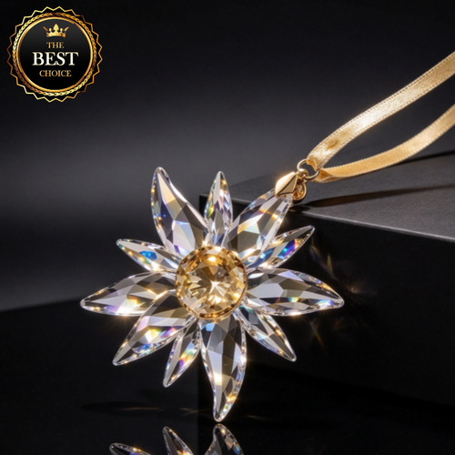 New swarovski scs edelweiss - new,