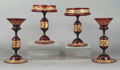 Antique 19thc czech bohemian - czech,
