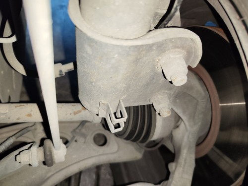 Right front brake - front,