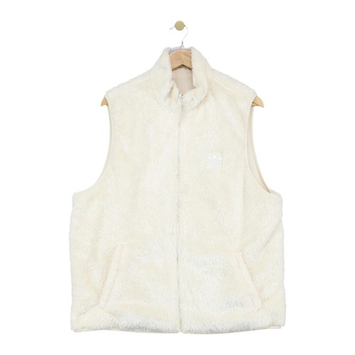 Adidas teddy fleece gilet mens - fleece,