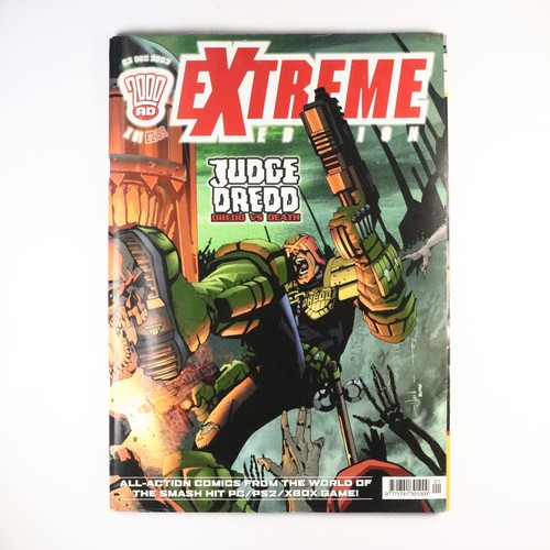 2000ad judge dredd extreme - 2000ad,