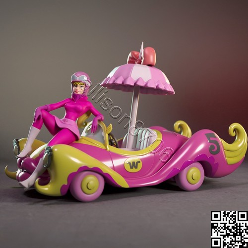 Wacky races penelope - races,