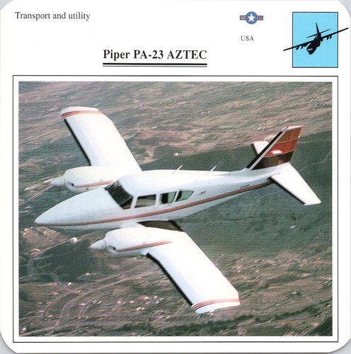 Piper aztec transport - piper,