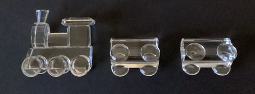 Miniature crystal train and - crystal,
