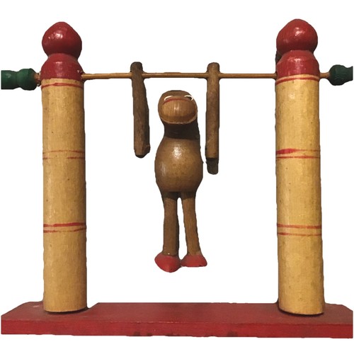 Vintage wooden acrobatic multi - vintage,