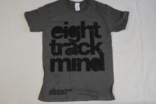 ABBEY ROAD STUDIOS EIGHT TRACK MIND GREY T SHIRT NEW OFFICIAL BEATLES RARE