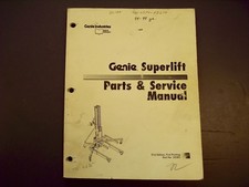 Genie Superlift Parts and