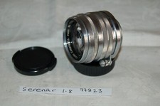 Canon Serenar 1.8 Rangefinder Lens. 39mm Screw Mount (LTM) Caps. 77823. UK Sale.