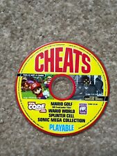 Gamecube CHEATS *DISC ONLY* Mario Golf / WarioWorld / Sonic Mega Action Replay