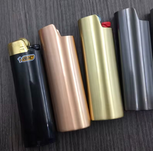 Metal lighter case - metal, bic
