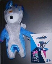 2012 London Olympics Paralympics Plush Keyring Bag Charm Mandeville