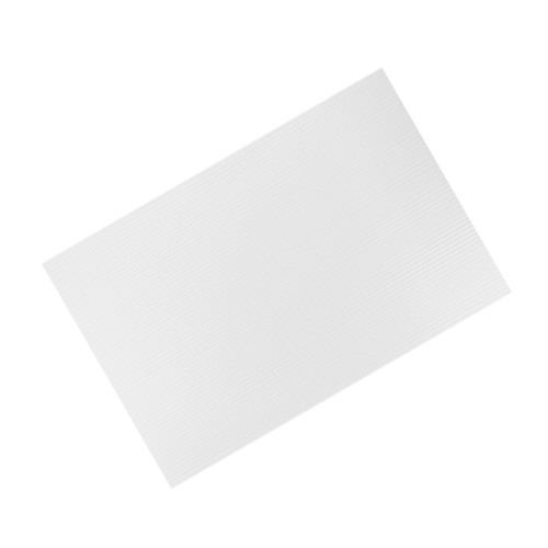 3mm corrugated - 8", x