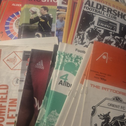 Minor cup programmes - programmes, (1)