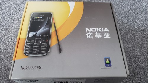 Nokia 3208c black mobile - nokia,