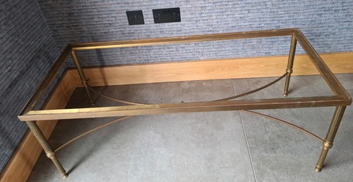 French mid century solid brass - century,