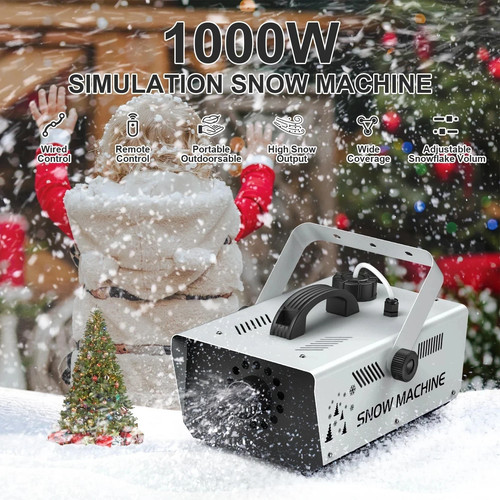 1500w snow machine christmas - machine,