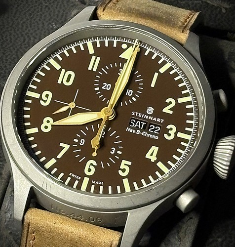 Steinhart nav chrono vintage - b-chrono,