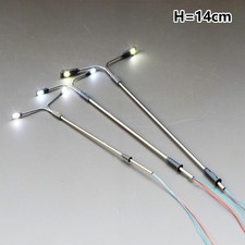 Model Railway Lamp White 10pcs
