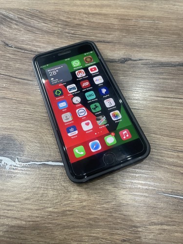 Apple iphone plus black - apple, 8