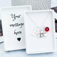 Camera Necklace, Personalised