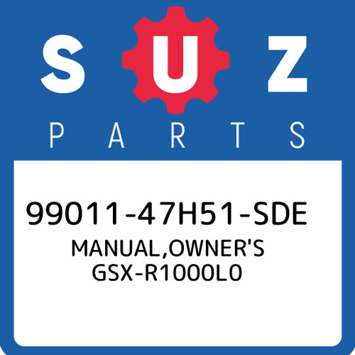 99011 47h51 sde suzuki - 99011-47h51-sde,