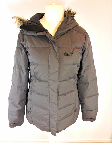 Jack wolfskin grey down - grey, puffer