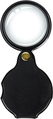20x magnifying glass black - 20x,