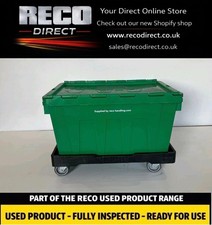 2 X USED HEAVY DUTY PLASTIC