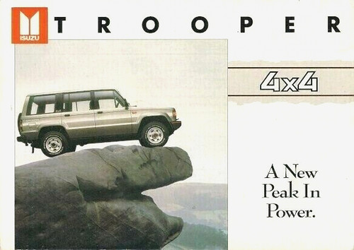 Isuzu trooper 1987 1988 - isuzu,