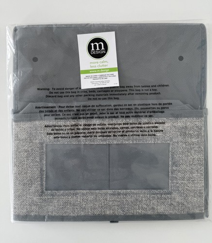 Mdesign soft fabric - mdesign, stackable