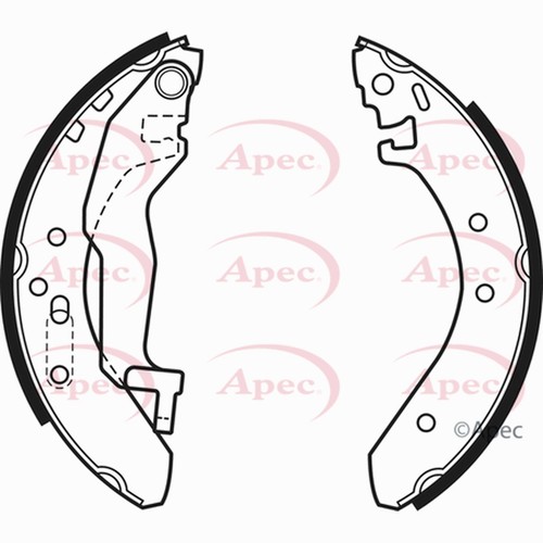 Brake shoes set for - brake, honda