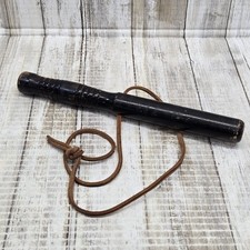 Police Wooden Club 12" Night stick Memorabilia Antique VTG Rare HTF