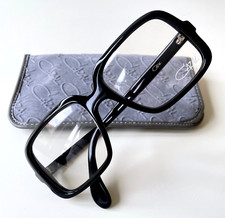 Cazal 603 Col 1 Black Eyeglasses W. Germany Medium 634 603 607 B-Boy 1970S