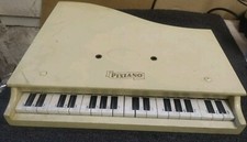 Vintage Pixiano Child’s Toy Wooden Baby Grand Piano Made In England Missing Legs