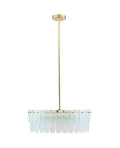 Very glass oval chandelier - very,