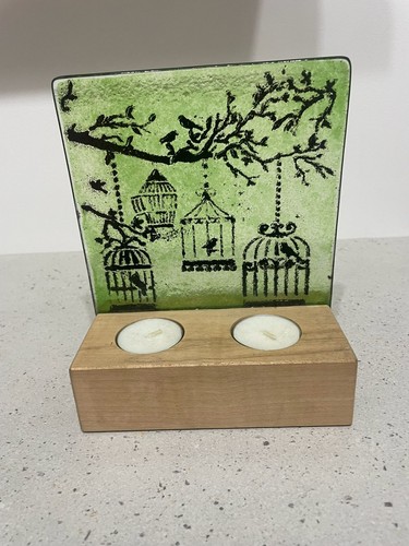 Handmade glass kathryn tea - by,