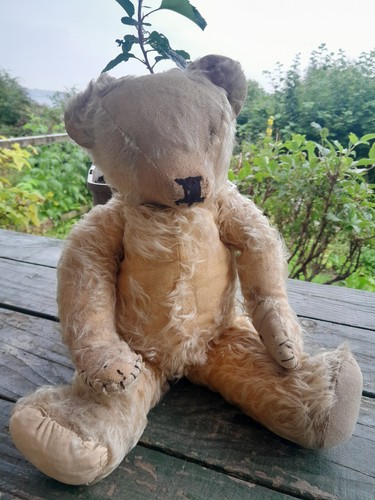 Vintage mohair teddy - mohair,