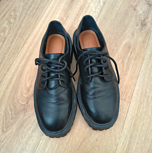 Asos unisex black leather - asos,